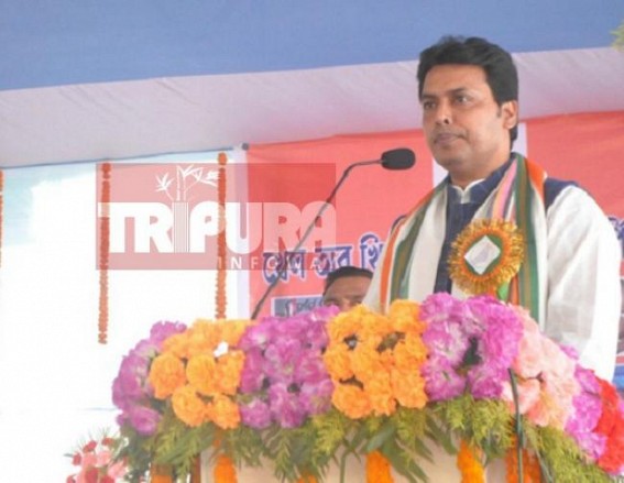 â€˜Biplab Deb not only the Chief Minister, but also the Invention of Timeâ€™, claims Biplab Deb